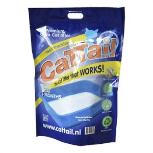 Cattail Trackless Silica – Kattenbakvulling – 32 l