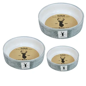 Boony Est1941 eetbak steen wicker grijs