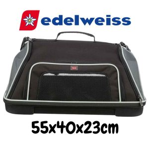 Edelweiss huisdierendraagtas 55x40x23cm in de cabine, door luchtvaartmaatschappij goedgekeurde reistas voor hond en kat tot 8 kg