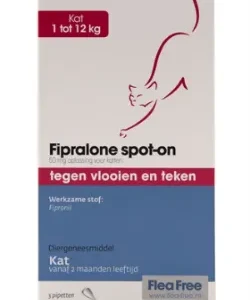 Exil flea free fipralone- katten vlooimiddel – spont on