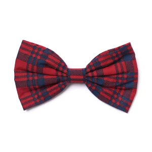 Cabin plaid vlinderstrik