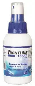 Frontline spray tegen vlooien/teken