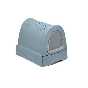 Imac Kattenbak Zuma 2nd Life Met Schuiflade Blauw