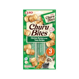 INABA CHURU BITES CAT CHICKEN RECIPE WRAPS