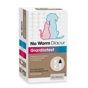 No Worm katten Diacur Giardiatest vlooienbestrijdiing