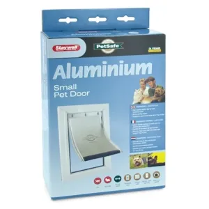 Petsafe aluminium kattenluik tot 7 kilo wit