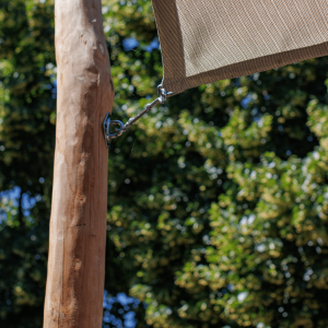 Robinia paal – splintervrij geschuurd – 350 cm