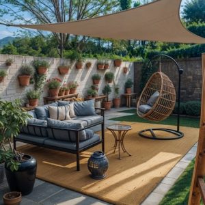 Shadow Comfort – Driehoekig Schaduwdoek