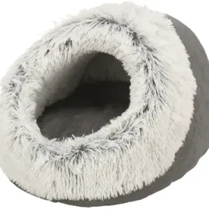 TRIXIE KATTENMAND IGLO HARVEY GRIJS / WIT-ZWART