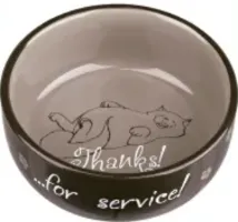 TRIXIE VOERBAK / WATERBAK THANKS FOR SERVICE KERAMIEK ASSORTI