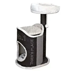 Trixie katten krabpaal Susana zwart / grijs