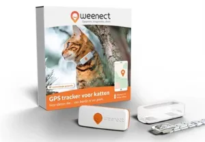 Weenect katten tracker wit