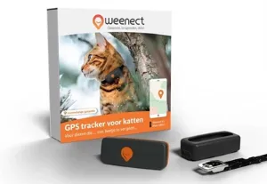 Weenect katten tracker zwart