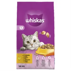 WHISKAS ADULT CHICKEN kattenbrokjes met kip