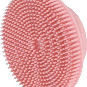 Zolux anah borstel rond rubber roze 7.5×3 cm